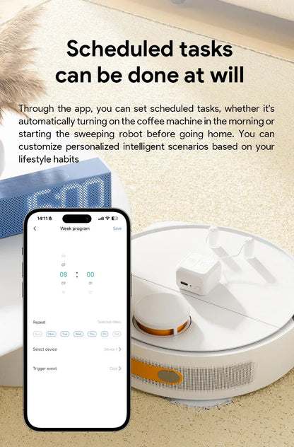 Tuya BLE Touch Screen Finger Robot Rechargeable Smart remote control timing screen clicker Touch Switch Robot Remoter AlexaVoice