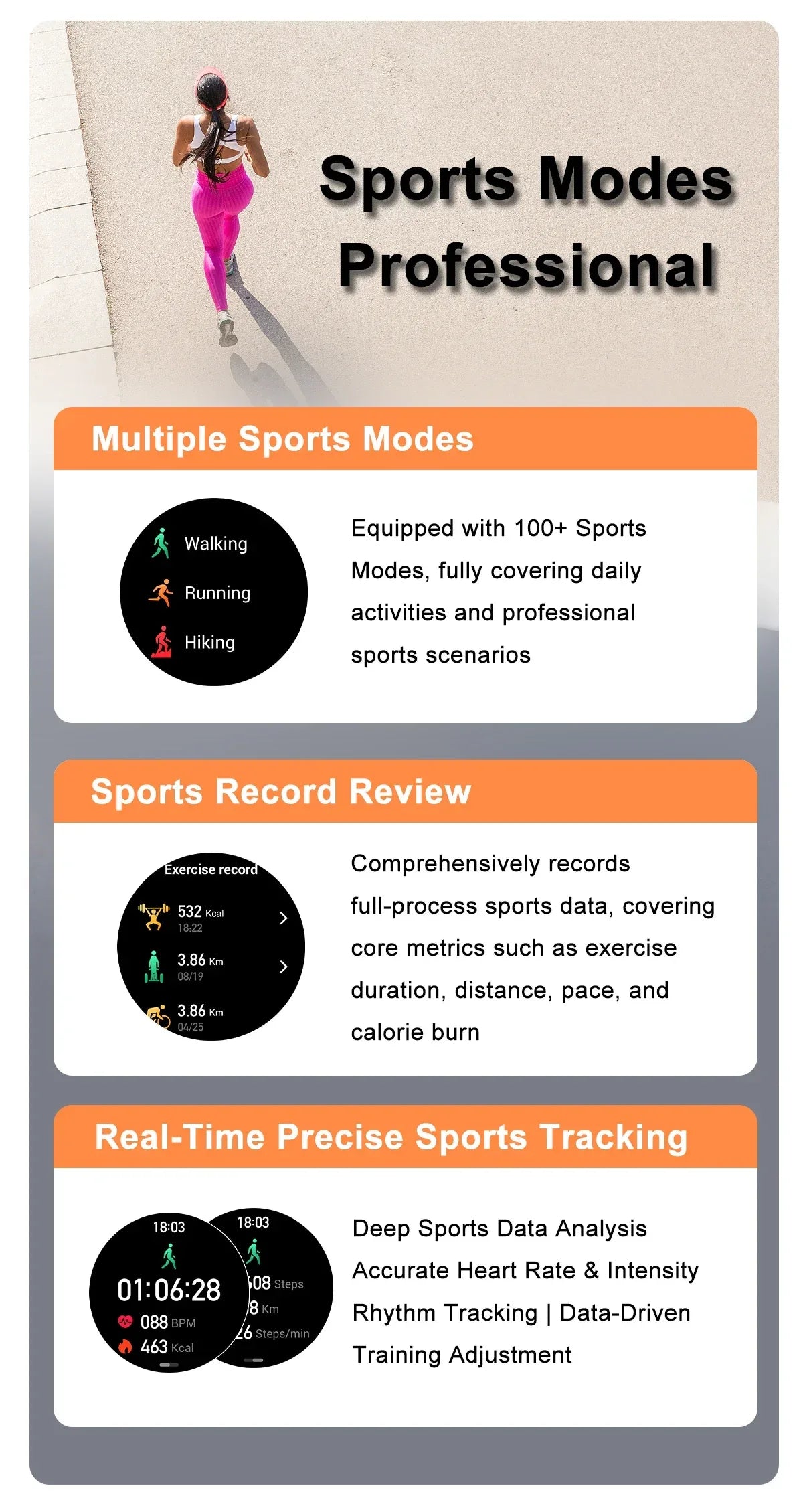 LIGE New Military For T-Rex 3 Ultra Smart Watch 1000mAh Battery IP68 Waterproof Compass Flashlight Sports Tracker Smartwatch Men