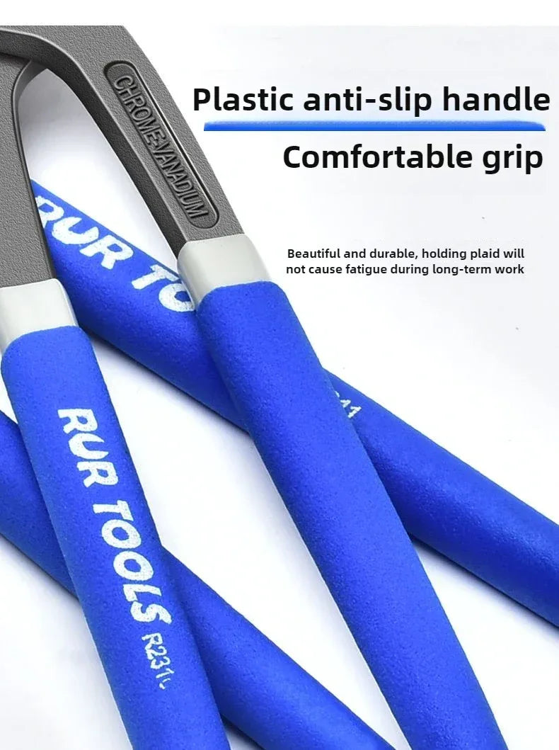 RUR Tower Pincers Non-slip Grips Pliers Flat Mouth Cattle Horse Hoof Nippers Snips Puller Hand Tools Pulling Nails Cutting Wires