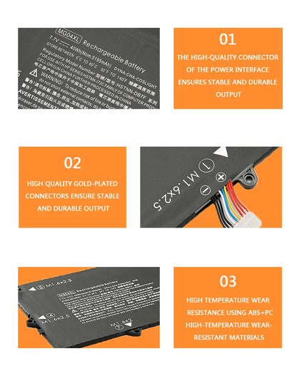 MG04XL MG04 remplacement da batBR 138 For Hp Elite X2 1012 G1 série ordinateur portable 812060-2B1 812060-2C1 812205 HSTNN-DB7F