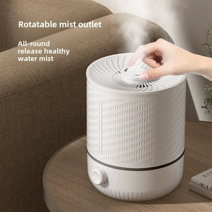 5L Large Capacity Air Humidifier Smart Humidifier with Rotating Mist Auto Shut-Off High Fequency Humidifier Ultra Quiet for Home