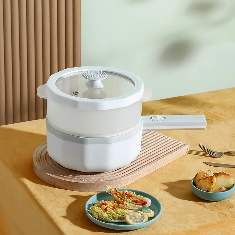 1.5L Rice Cooker Multi Cooker Non-Stick MultiCooker Steamed Rice hot Pot Electric Cookers Single Double Layer kitchen Home