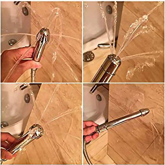 Hygienic Shower For Bathroom Enema Water Nozzle With 3 Style Head Anal Ingredients Douche Vaginal Clean Kit Cleaner Tool by PDG ibma