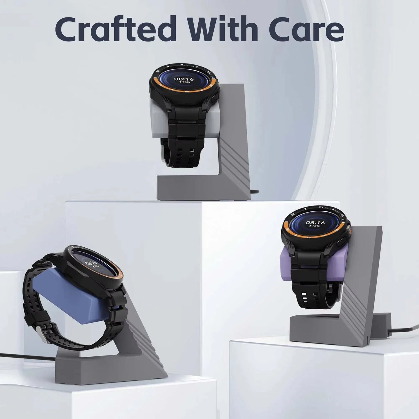 Watch Charging Stand For Xiaomi Watch S4/S4Sport/S3/S2/2Pro/H1 Smart Watch Dock Charger Stand Adapter Desktop Storage
