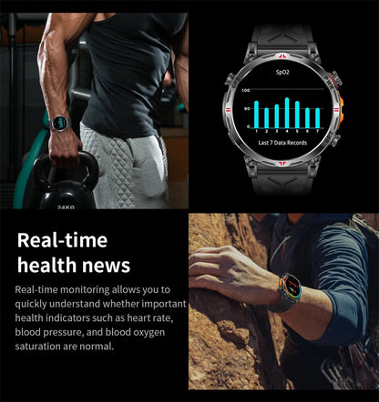 2025 New Professional GPS Sports Smart Watch Outdoor RIDE Run GPS track Swim Watchs Compass Altimeter 5ATM Sports Bracelets Men