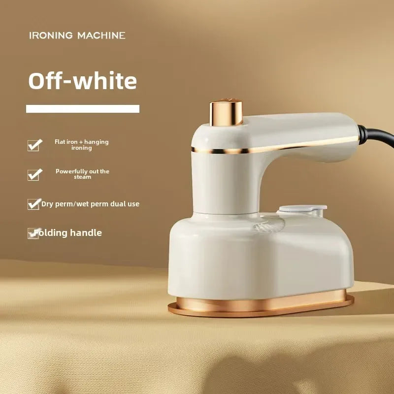 Portable Ironing Machine Handheld Steam Iron Flat and Hang Ironing 2 in 1 Heat Press Clothing Iron Machine Household Steam Iron