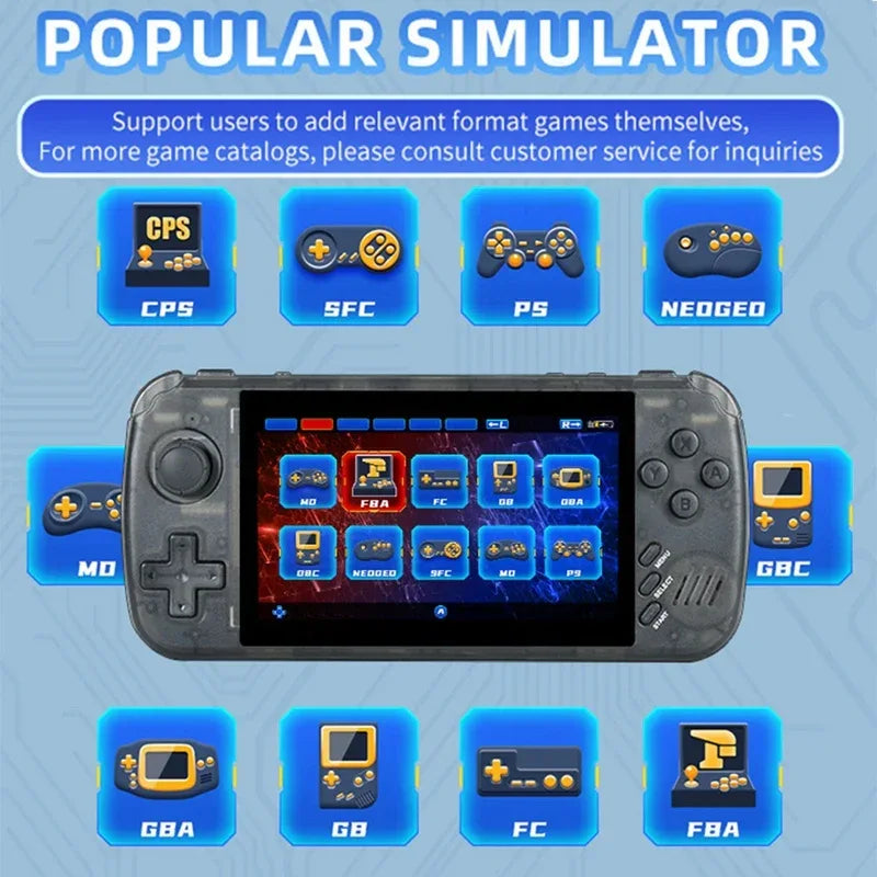 Smart-X39 Pro Handheld Game Console With 4000+ Classic Games Portable Handheld Video Games 3000Mah Battery Gaming Machine