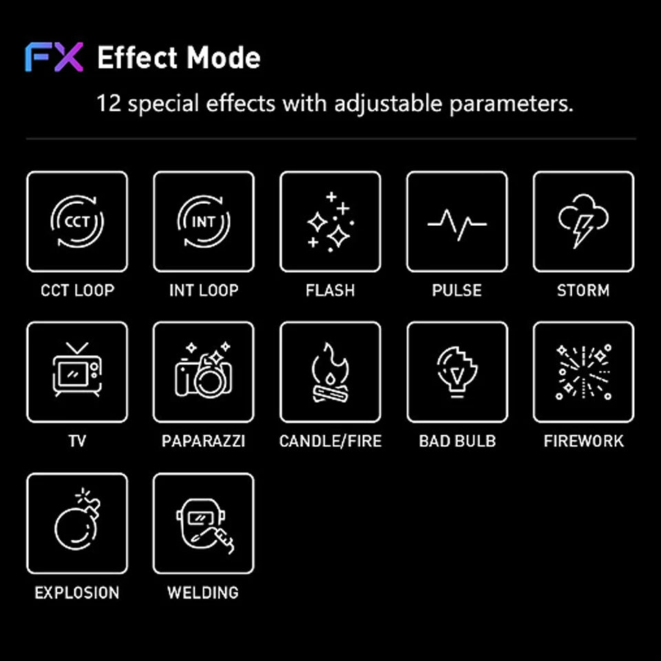 Nanlite FC-720B FC-720C Bowens Mount Video COB Fill Lighting Smart APP Control Bi-color / RGB 2 Version Available for Filmmaking