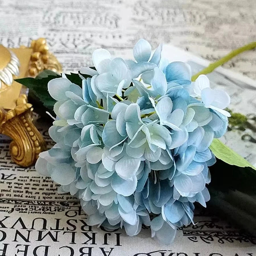 Artificial Flowers 1 Bundle Silk Hydrangea Wedding Decorative Bridal Accessories Clearance Festival Decor Vases Home Diy Bouquet