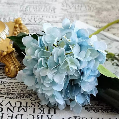 Artificial Flowers 1 Bundle Silk Hydrangea Wedding Decorative Bridal Accessories Clearance Festival Decor Vases Home Diy Bouquet