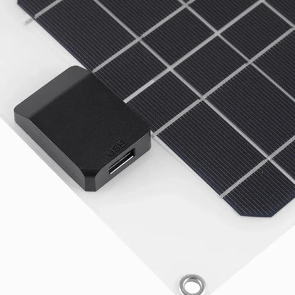 Solar Panel 20W-100W USB Type-C Waterproof Outdoor Hiking Camping Portable Battery Mobile Phone Charging Bank Charging Panel 5V
