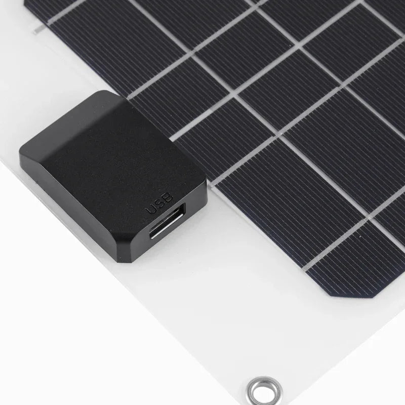 100W 5A-60A Solar Car Battery Charger Kit 5V/12V Fast Charging, high current fast charging Built-in Voltage Regulator