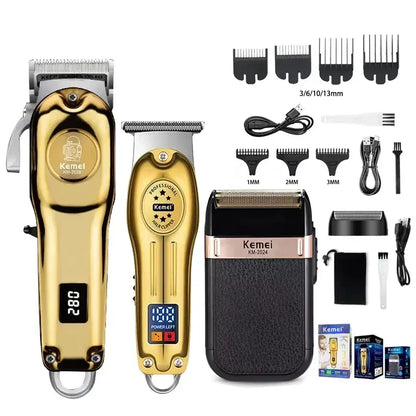 Kemei Professional Electric Hair Clippers Beard Clipper Rechargeable Men's Shaver Hair Trimmer KM-2628 KM-678 KM-2024 Clipper