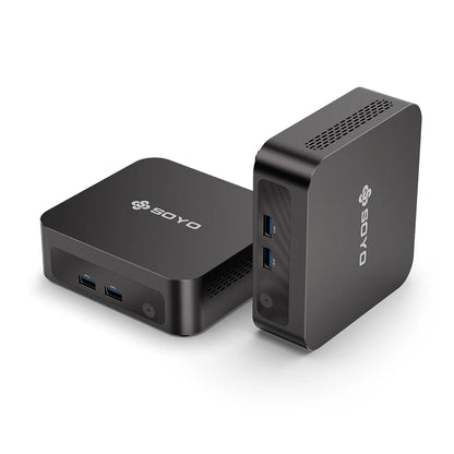 SOYO Mini PC Y5 Intel i3 4th Gen4030U 8GB RAM 128GB ROM Windows 10 WiFi BT4.2 Desktop Computer Multi-screen output