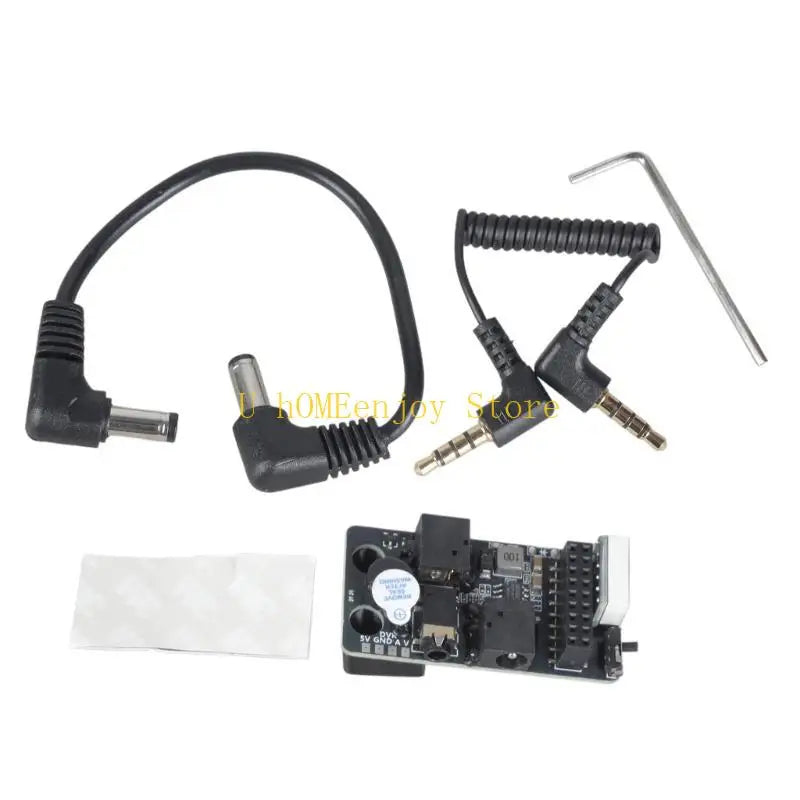 B0KF 5.8G Digital to Analogs Receiver Module for FPV Goggles with Voltages Alarm