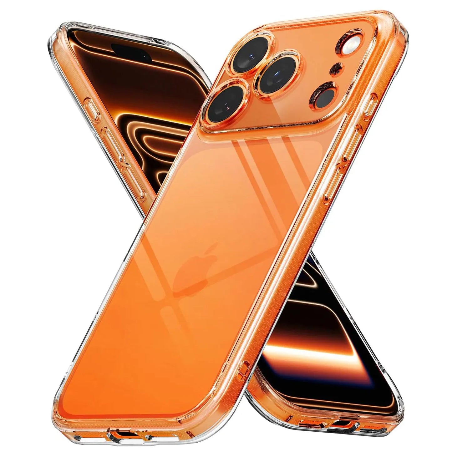 Luxury Transparent Silicone Phone Case For iPhone 17 16 Pro Max Shockproof Soft Cover For Apple iphone 17 Air 16 Plus 16E Bumper