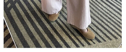 Summer Pregnant Woman Washed Cotton Trousers High Waist Ankle-length Plus Size Maternity Casual Pants Wide Legs Pregnancy Pants