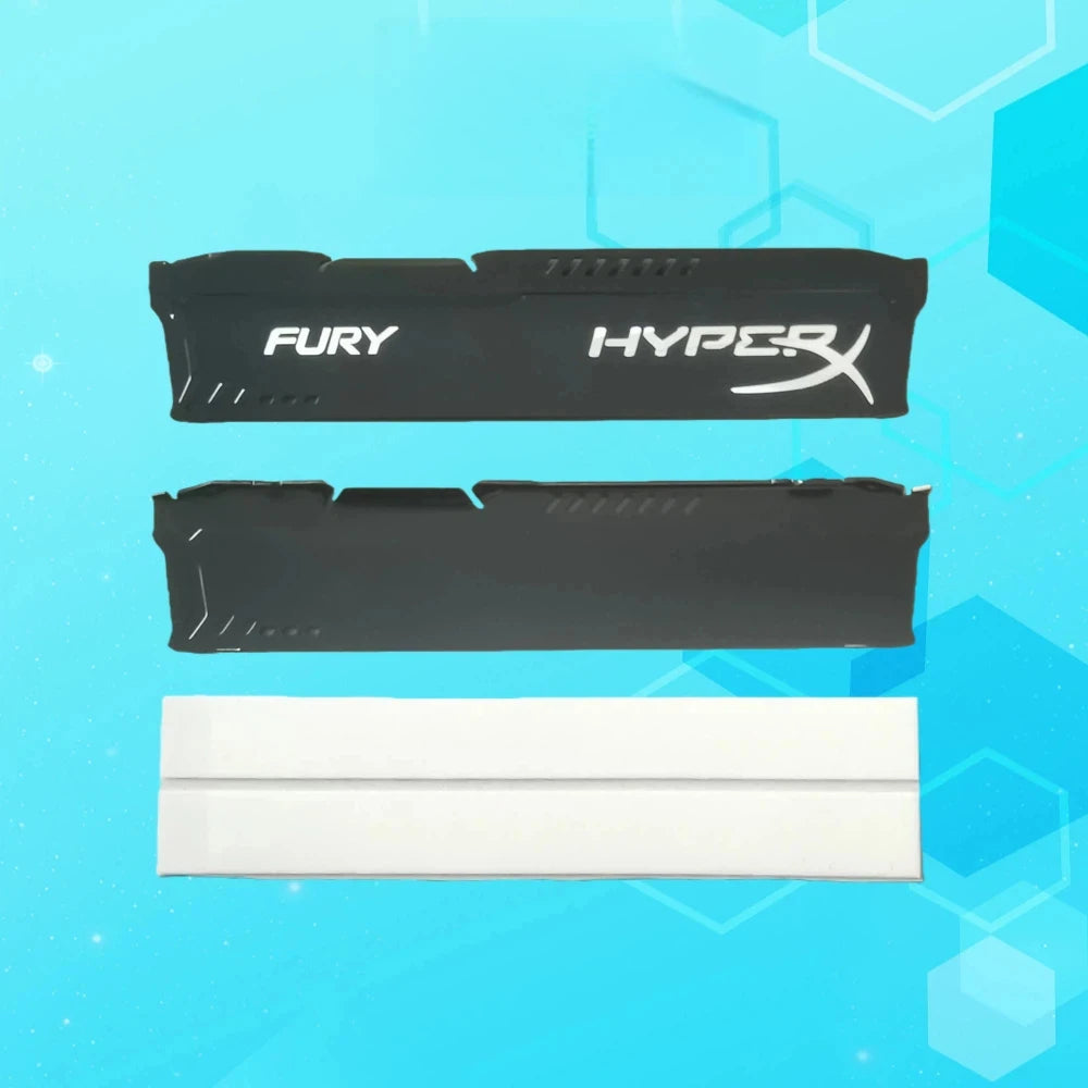 TISHRIC Desktop Memory Radiator RAM Heatsink For DDR2 DDR3 DDR4 DDR5 Ram Cooling Vest With Thermal Pad Aluminum Alloy Cooler
