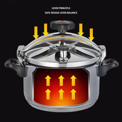 Pressure Cooker Explosion Proof Large Capacity Pressure Cooker for Gas Stove Aluminum Alloy Pressure Cooker Home Pressure Cooker