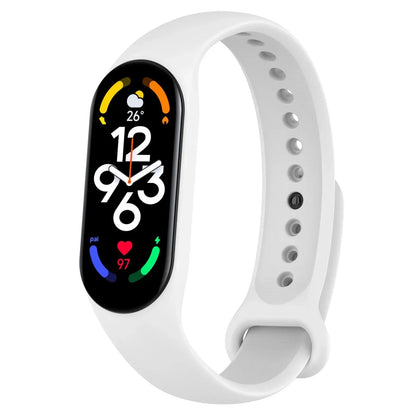 NEW 2022 Watch Strap for Xiaomi Mi Band 7 Wristband Silicone Bracelet Wrist Straps MiBand band7 Smartwatch Accessories
