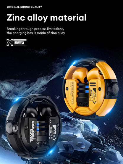 100% Original TRANSFORMERS TF-T23 TWS Bluetooth 5.4 Gaming Earphones Headphones Music Dual Mode Earbuds Choice High Quality