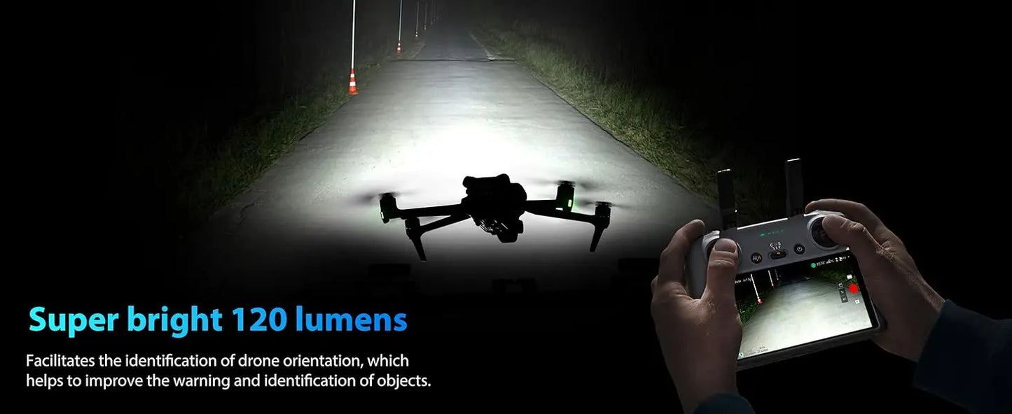 STARTRC Drone Strobe Light Anti Collision Light Rechargable Flash Led Lamplight for DJI Neo and All RC Drones Accessory 2pc