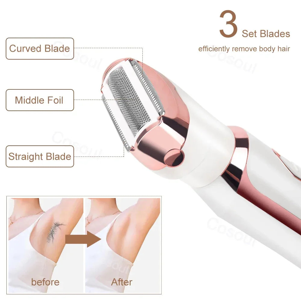 Women Shaver body hair trimmer