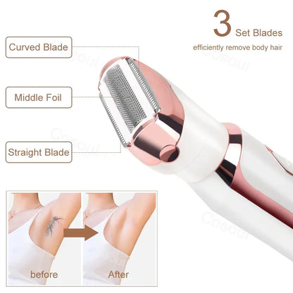 Women Shaver body hair trimmer