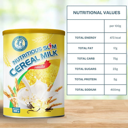 Factory Price Cereal milk powder Nutritious Slim 800g VINUT TRUST Manufacturer Private label OEM ODM