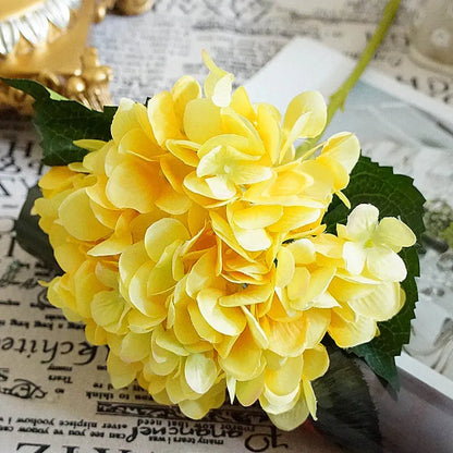 Artificial Flowers 1 Bundle Silk Hydrangea Wedding Decorative Bridal Accessories Clearance Festival Decor Vases Home Diy Bouquet
