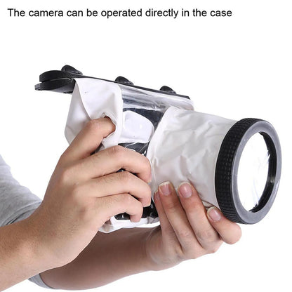 Camera Case Camera Underwater Case Tteoobl Underwater Waterproof Dving Case Bag 20M for Nikon DSLR Cameras Camera Diving Case
