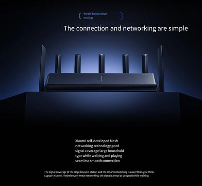 Xiaomi  Wireless Wifi 7 Router BE7000 Signal Booster Repeater Extend Gigabit Amplifier 160MHz 1GB Memory Tri-band Mesh Mi Route