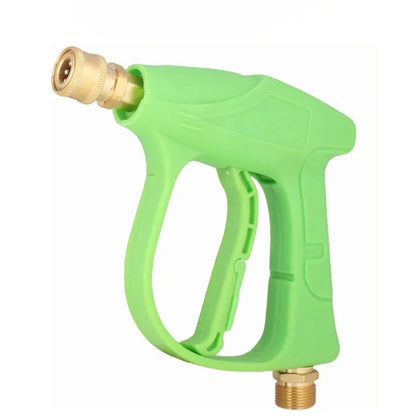 Heavy - Duty 1/4" Quick Connect Pressure Washer Gun, M22 - 14 Thread, 5 Nozzles For Jet Washer & Patio Clean