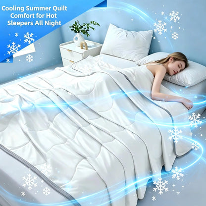 Hot Selling Summer New Arrival Cooling & Silky Summer Quilt, Bed Blanket, Air Conditioner Comforter