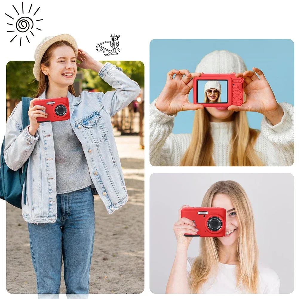 For KODAK PIXPRO FZ45 Soft Silicone Protective Case with Lanyard Slim Fit Camera Bag Camera Sleeve Camera Accessories