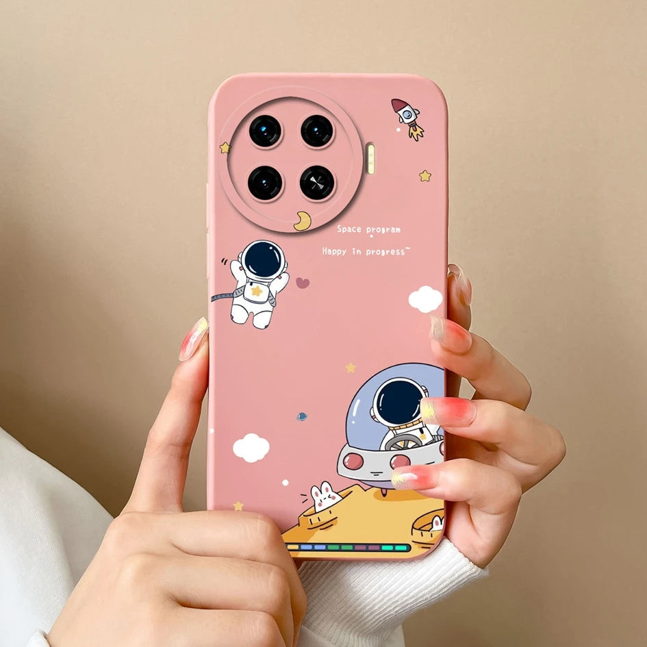 Cover For Tecno Spark 20 Pro+ 4G Case Phone Bags Pretty Flower Liquid Soft Silicone Shell For Tecno Spark20 Pro Plus Funda Coque