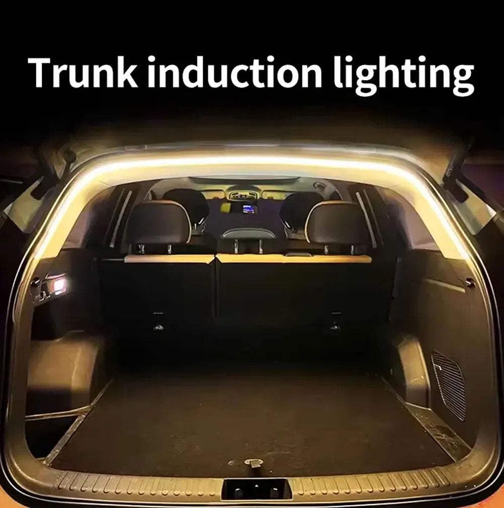 RGB Dynamic Rhythm Car LED Ambient Light 64 Colors APP Remote Dual Control 110 140cm Vivid Lighting Specialized for Car Interior