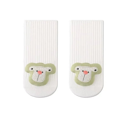 Infant Baby Socks For Boys Girls Autumn Winter Toddler Newborn Floor Anti Slip Sock With Cartoon Soft Cute Home Kids Boy Socks