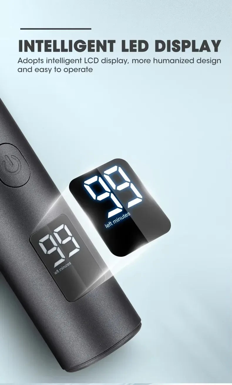 New Xiaomi IPX6 Waterproof Body Beard Hair Trimmer for Men 5 IN 1 Rechargeable Cordless Electric Razor Hair Clipper Shaver