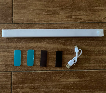 AITHEA USB Rechargeable PIR Motion Sensor LED Bar Lights Dimmable Detector Night Light Portable Induction Cabinet Lamp for Room