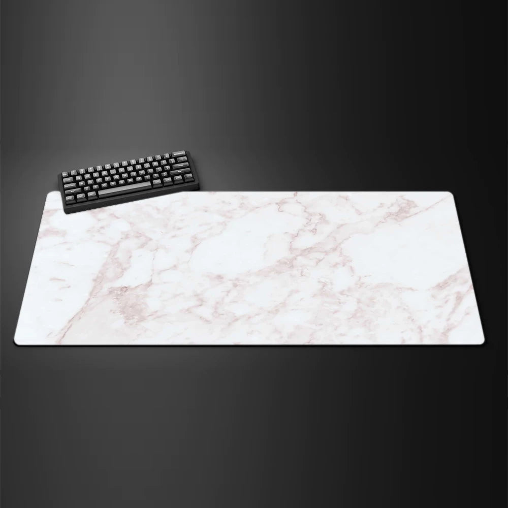Marble Texture Mouse Pad New Large Computer Office Game Table Mats XXL 90x40 Rubber Anti-slip Gaming Keyboard Mat Long Desk Pads