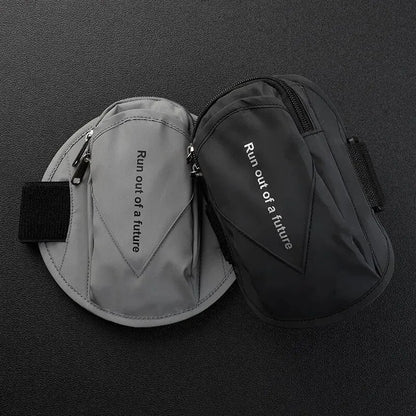 Outdoor Sports Running Fitness Mobile Phone Arm Bag Night Running Reflective Safety Wrist Bag Men and Women 6.5-Inch