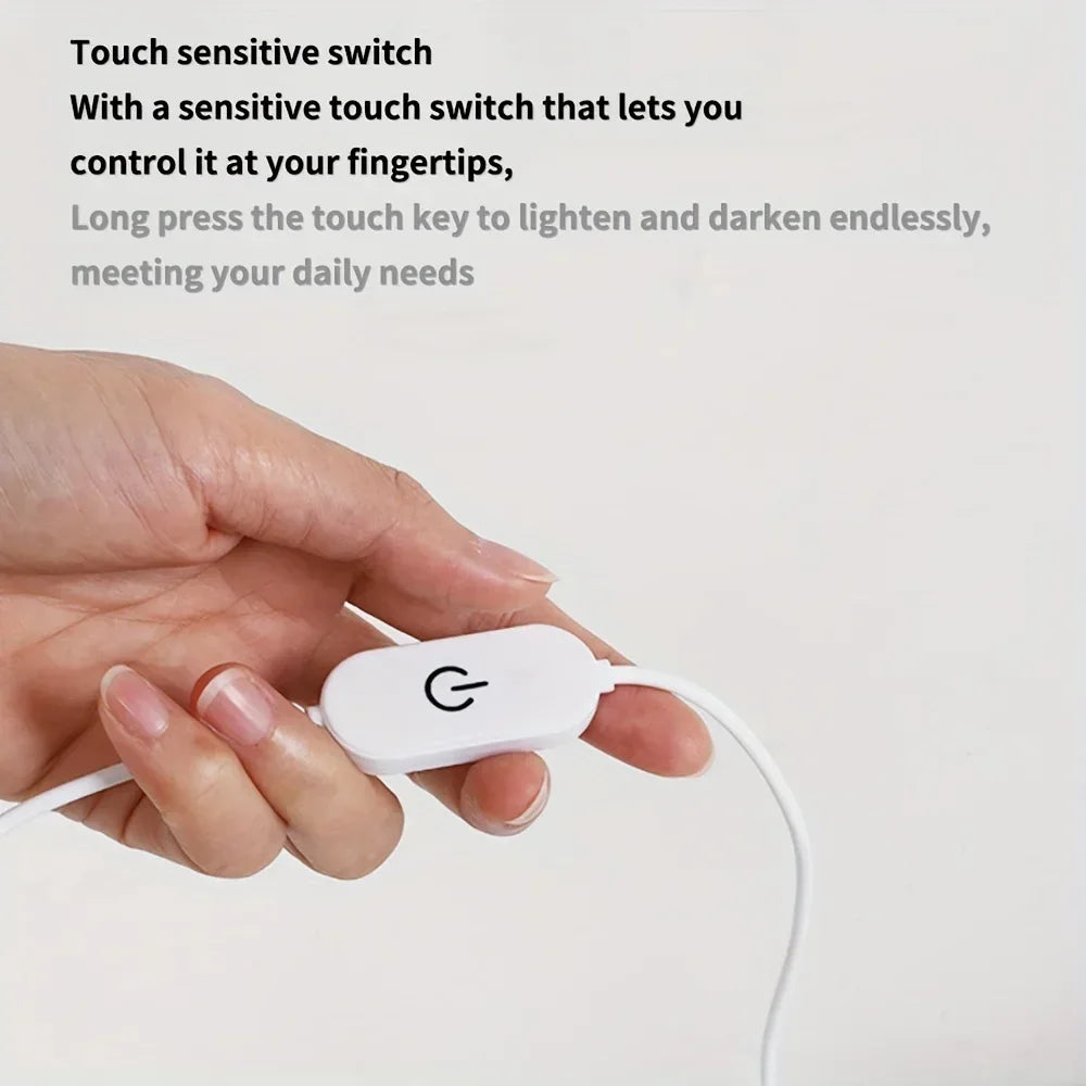 Led Strip Lights Touch Switch Dimmer USB DC5V 30LEDs/m 2835 Flexible Lights Tape Ribbon For Room Kitchen Cabinet Lighting Decor