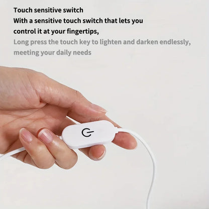 Led Strip Lights Touch Switch Dimmer USB DC5V 30LEDs/m 2835 Flexible Lights Tape Ribbon For Room Kitchen Cabinet Lighting Decor