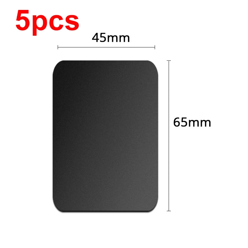 5/10Pcs Metal Plate For Magnetic Car Phone Holder Universal Iron Sheet Sticker Stand Strong Adhesive Magnet phone Holder Mount