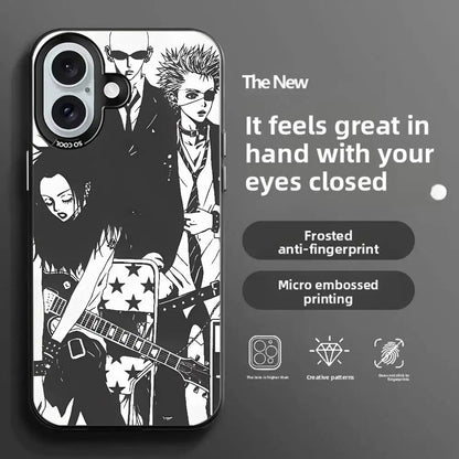 Anime Nana Osaki Phone Case Color-changing Transparent IPhone 11-16 Anti-fall TPU Case, Slim Fit.