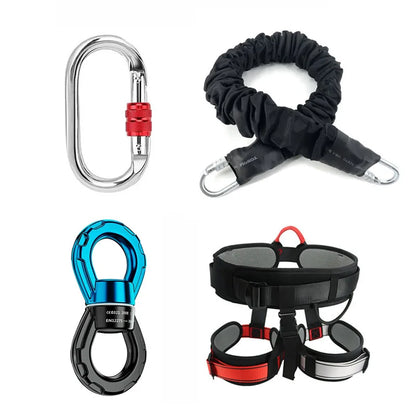Bungee Dance Resistance Bands Fitness Aerial Yoga Cord Pilates Elastic Suspension Sling Anti-gravity Yoga Trainer Pull Rope