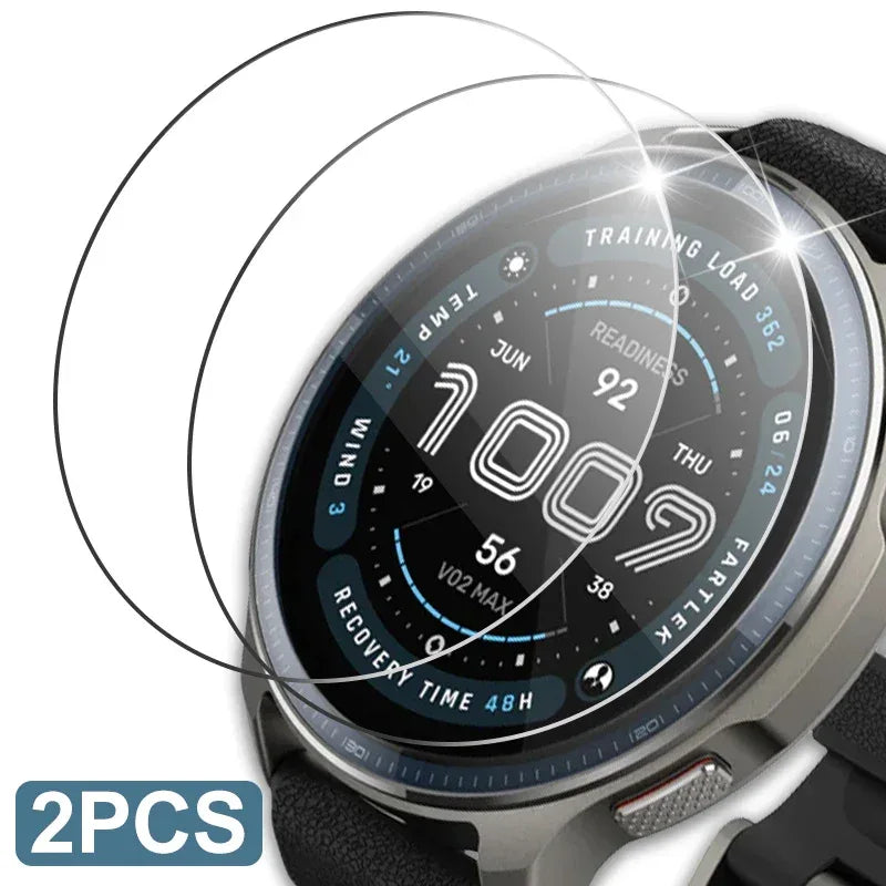 9H Tempered Glass for Amazfit Balance 2 Premium Screen Protector HD Clear Anti-scratch Protective Film for Amazfit Balance2