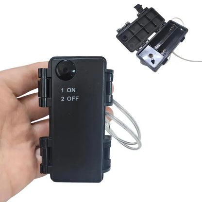1Pcs 2 Sections AA Battery Holder 3V No.5 Waterproof And Dustproof Battery Cartridge With ON-OFF DIY Accessories