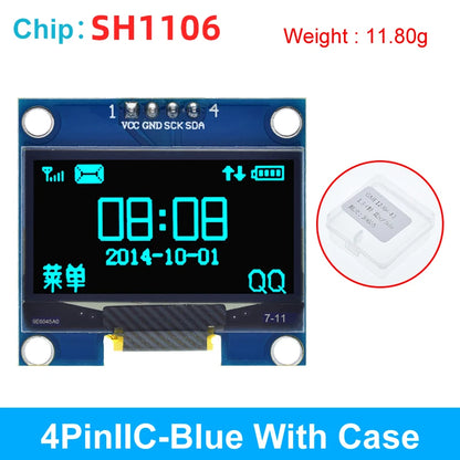 1.3 inch OLED module SPI/IIC I2C Communicate white/blue color 128X64 1.3 inch OLED LCD LED Display Module 1.3" OLED Module